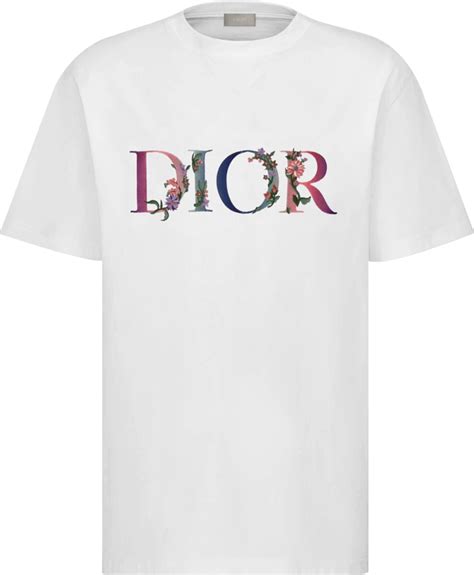 dior t shirt damen blumen|Dior Jardin T.